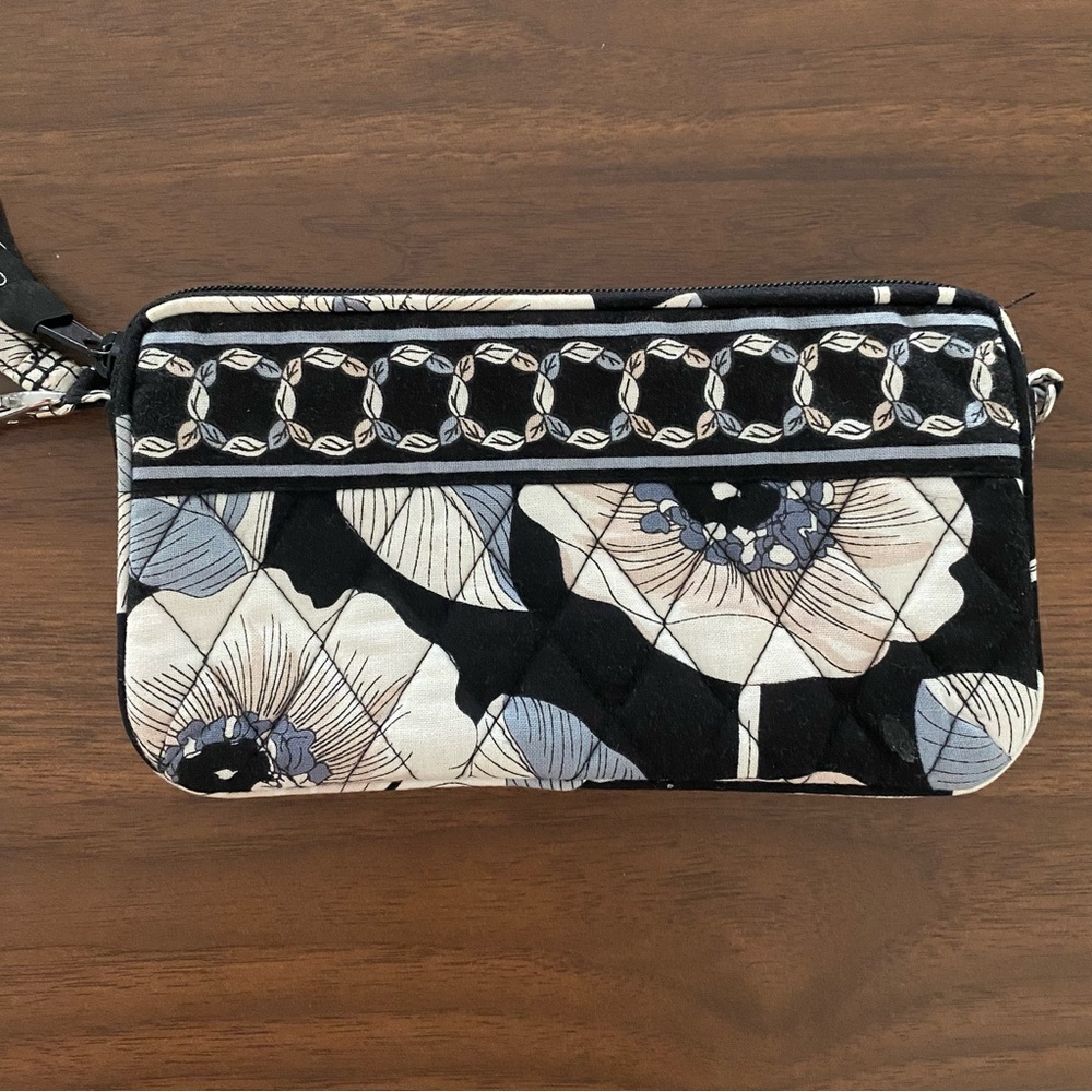 Vera Bradley Camellia Pattern Wristlet - Picture 2 of 11